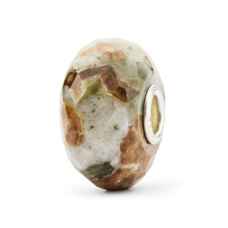 Beads Trollbeads TSTBE-20040   “Granato Fedelspato” in pietra preziosa