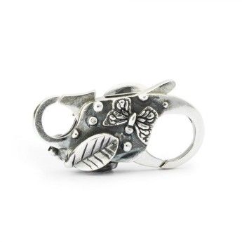Chiusura Trollbeads TAGLO-00096 “Giardino delle Farfalle” in argento 925