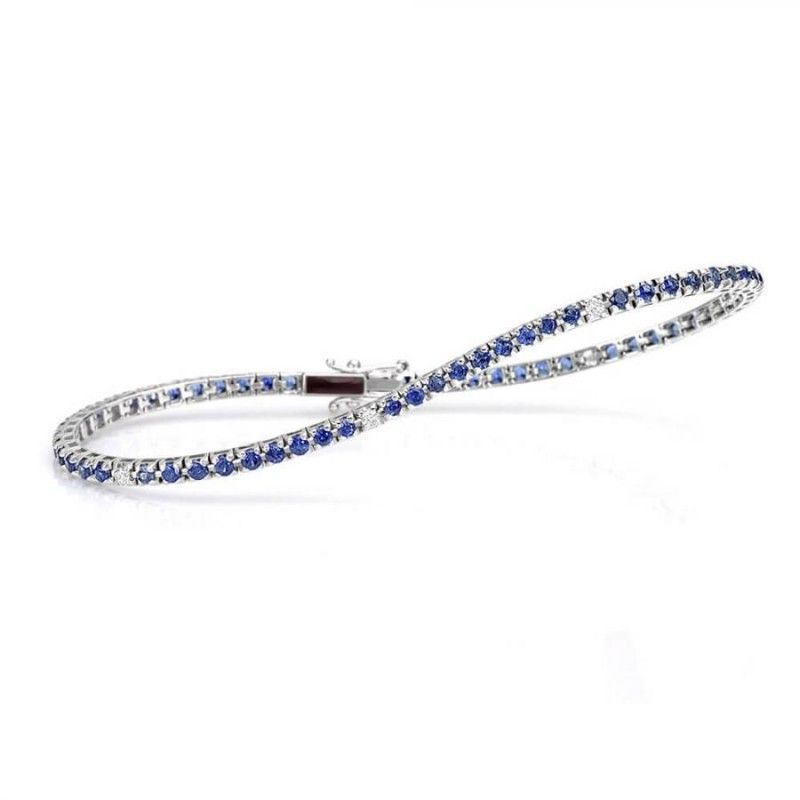 Bracciale Donna CRIERI in oro con zaffiri blu e diamanti collezione Lucciole - BTEICK120DS1190