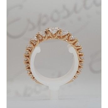 Anello Donna CRIERI in oro con diamanti collezione Elegance - ARIELK100WG3140