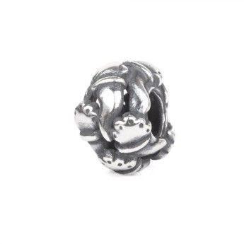 Beads Trollbeads TAGBE-30176   “Amuleto”  in argento 925  collezione Thun by Trollbeads