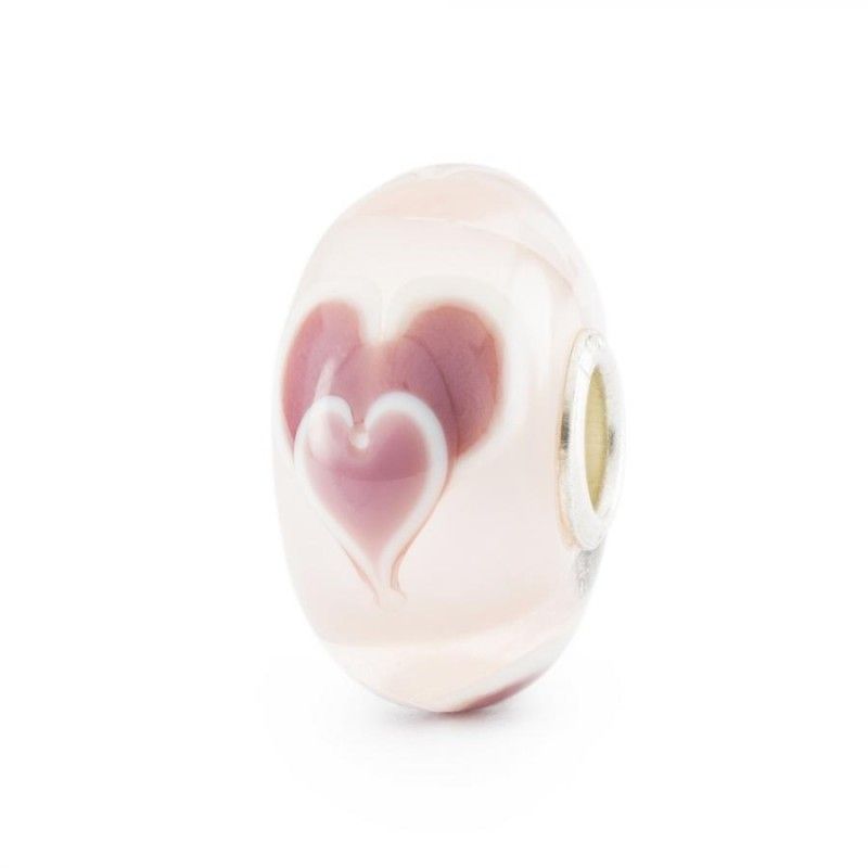 Beads Trollbeads TGLBE-20315 “Dolce Legame” in vetro collezione San Valentino 2022