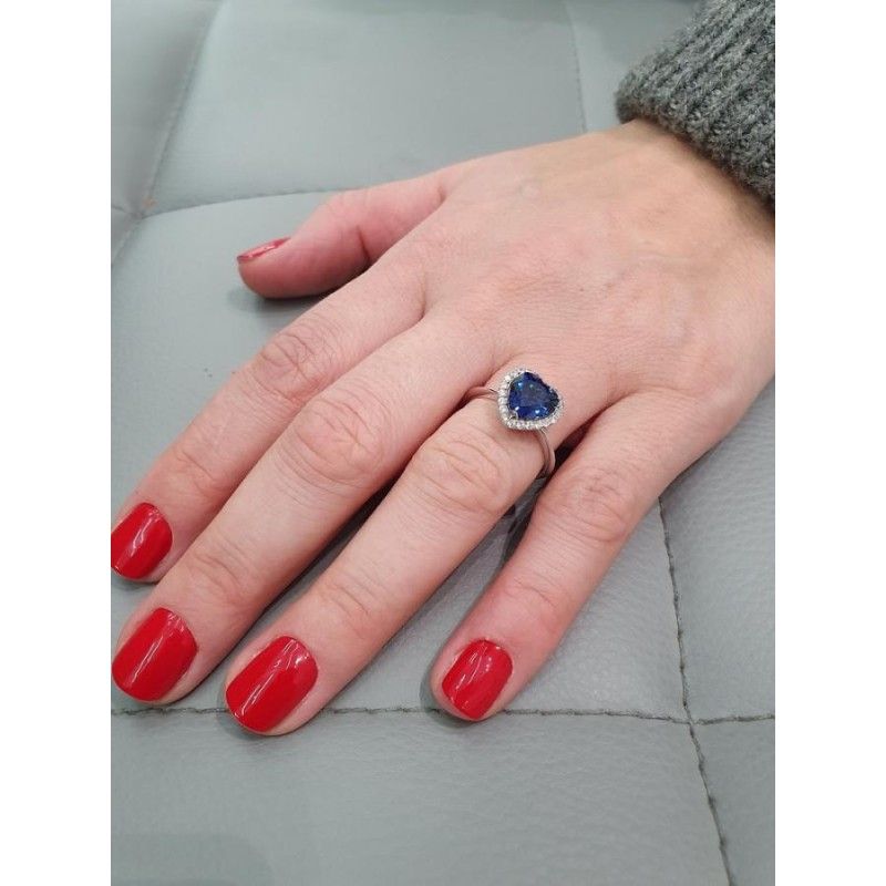 Anello Donna in oro bianco - 146.FFD-A32M6