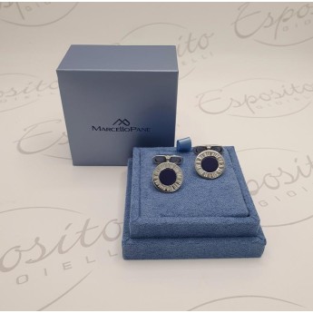 Gemelli Uomo MARCELLO PANE in argento 925 - GE 149