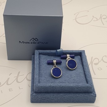 Gemelli Uomo MARCELLO PANE in argento 925 - GE 402