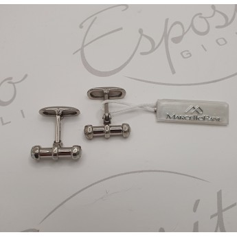 Gemelli Uomo MARCELLO PANE in argento 925 - GE 019