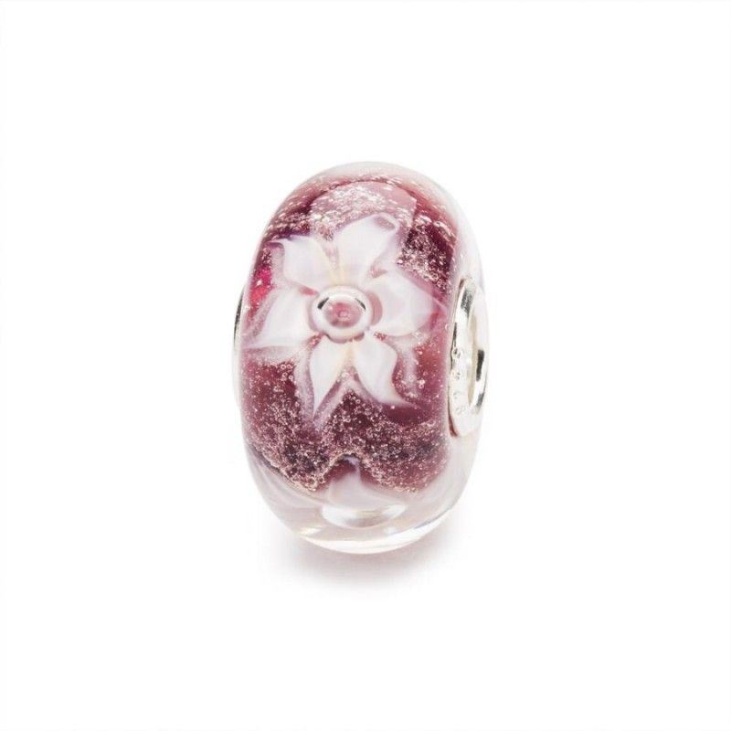 Beads Trollbeads TGLBE-20125 “Fiore Sincero” in vetro - Limited Edition