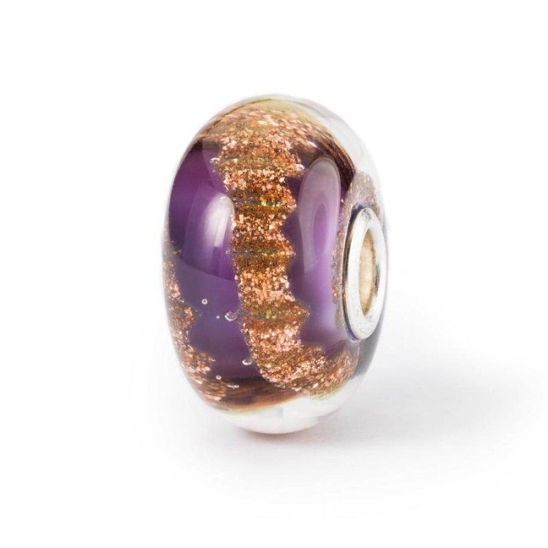 Beads Trollbeads TGLBE-20326“Regina del Coraggio” in vetro (Edizione Limitata)
