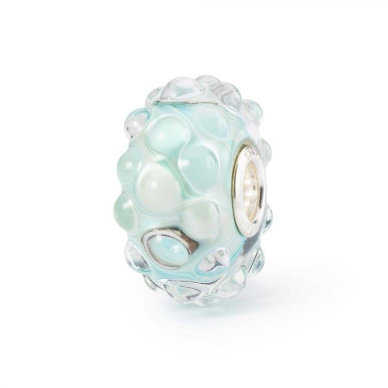 Beads Trollbeads TGLBE-20332“Acqua Scintillante” in vetro