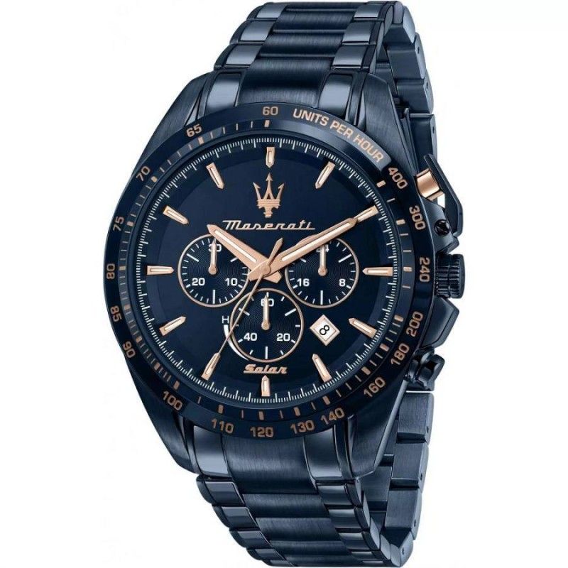Orologio Uomo MASERATI  collezione Solar Blue  -   R8873649001