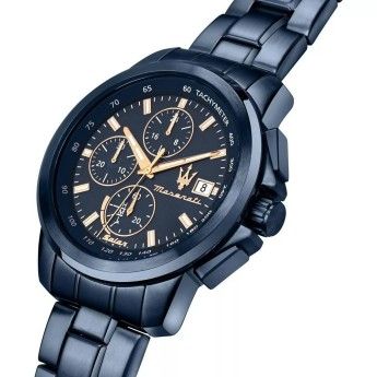 Orologio Uomo MASERATI  collezione Solar Blue  -   R8873649002