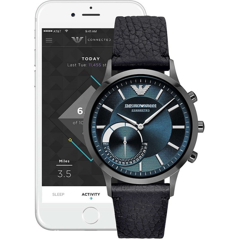 Orologio Uomo EMPORIO ARMANI CONNECTED collezione Hybrid Smartwatch - ART3004