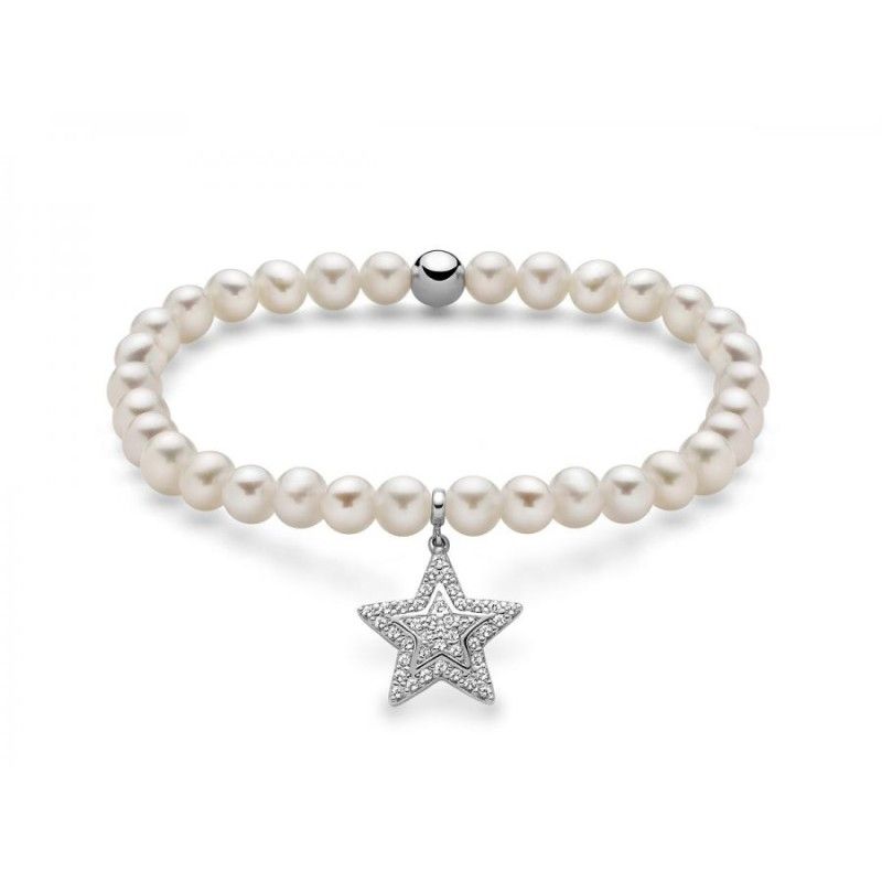 Bracciale Donna MILUNA collezione Giochi di Perle - PBR2553-TPZ