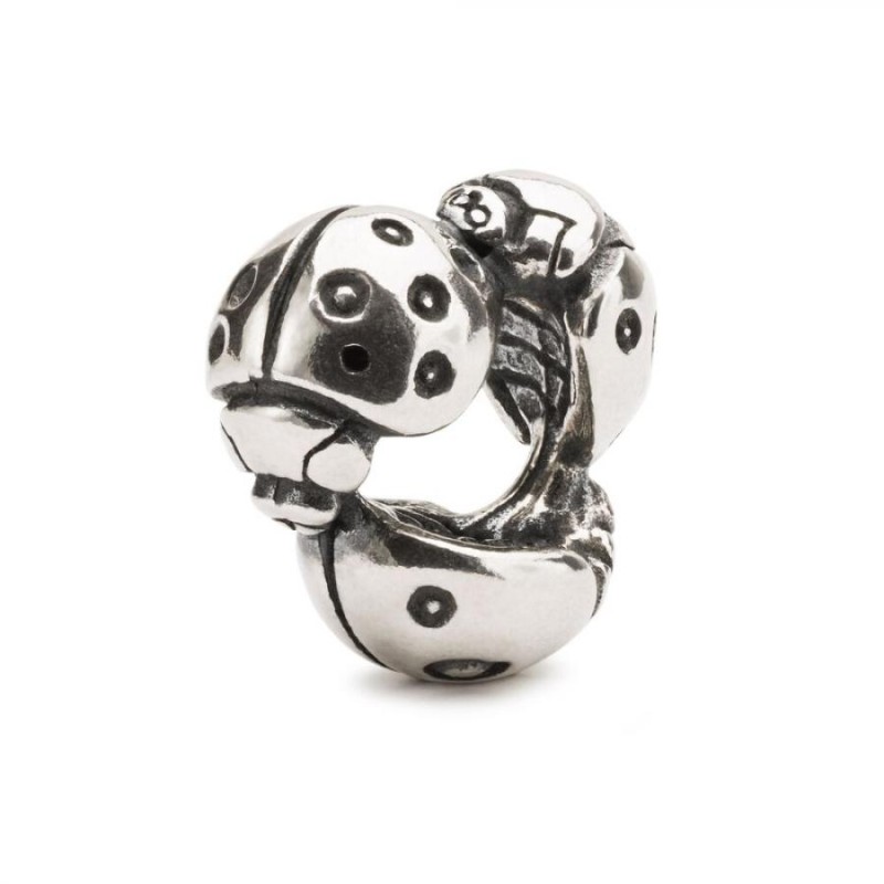 Beads Trollbeads TAGBE-20213 “Coccinelle” in argento 925