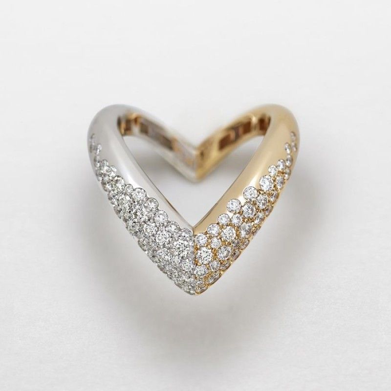 Anello Donna GIORGIO VISCONTI in oro e diamanti collezione Boomerang - A16793