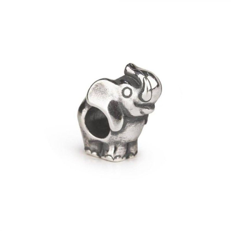 Beads Trollbeads TAGBE-20232  “Elefante” in argento 925 collezione Thun by Trollbeads