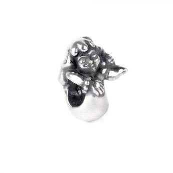 Beads Trollbeads TAGBE-30178  “Sirena Magica”  in argento 925  collezione Thun By Trollbeads
