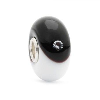 Beads Trollbeads TGLBE-00054  “Diamante dell'Equilibrio”  in vetro