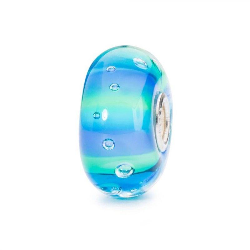 Beads Trollbeads TGLBE-10194  “Bolle degli Abissi”  in vetro