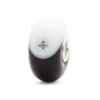 Beads Trollbeads TGLBE-00054  “Diamante dell'Equilibrio”  in vetro