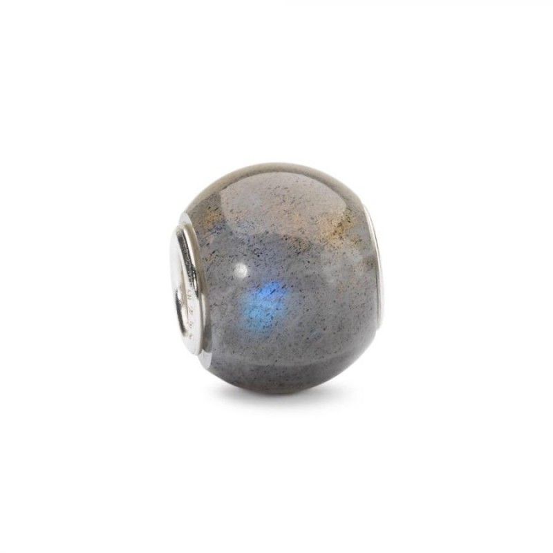 Beads Trollbeads TSTBE-00016  “Labradorite Rotonda”  in pietra preziosa