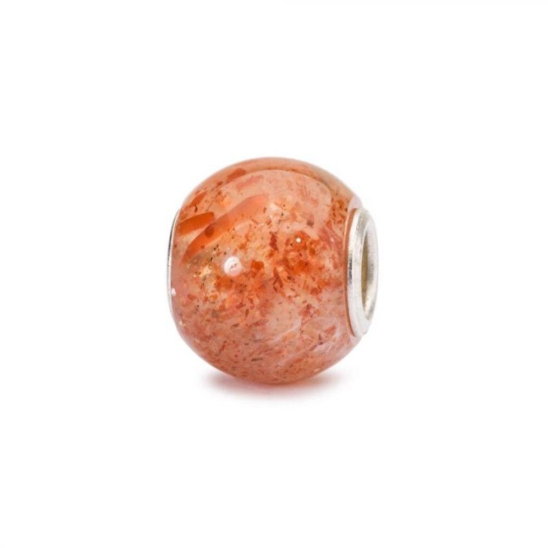 Beads Trollbeads TSTBE-00026 ”Pietra di Sole Rotonda” in pietra preziosa
