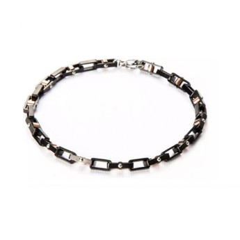 Bracciale Uomo 4US CESARE PACIOTTI Black Steel - 4UBR1254