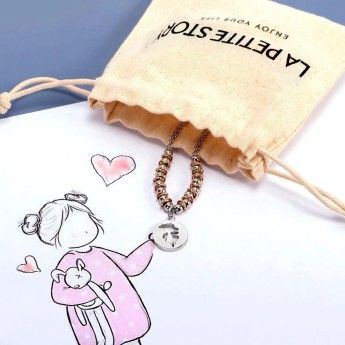 Bracciale Donna LA PETITE STORY  collezione Family  -  LPS05AQL03