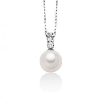 Collana Donna MILUNA collezione Premium Perle  -  PCL5707A