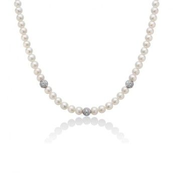 Collana Donna MILUNA collezione Le Perle  -  PCL5534