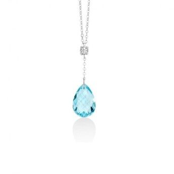 Collana Donna MILUNA collezione Gemma del Cielo  -  CLD4217X