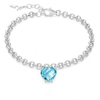Bracciale Donna MILUNA collezione Gemma del Cielo 925  -  BRD916