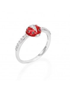 Anello Donna AMEN collezione Coccinelle  -  RLABSRZ-12