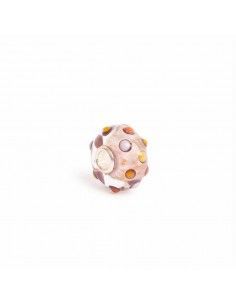 Beads TROLLBEADS “Pois Arcobaleno” collezione Thun by Trollbeads in vetro  -  TGLBE-20328