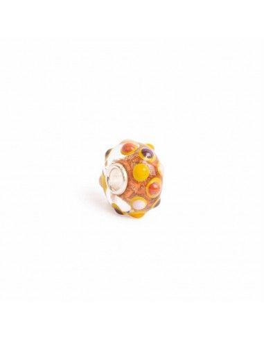 Beads TROLLBEADS “Pois Dolce Pensiero” collezione Thun by Trollbeads in vetro - TGLBE-20335
