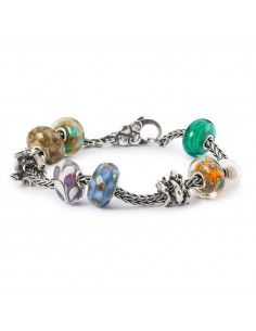 Beads TROLLBEADS   “Cielo da Sogno” in vetro - TGLBE-20354