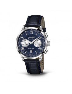 Orologio Uomo EBERHARD Extra-Fort Grande Taille Roue à Colonnes Quadrante Blu - 31956 CP