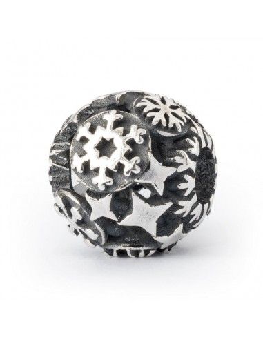 Beads TROLLBEADS   “Baci di Neve” in argento 925  -  TAGBE-40129