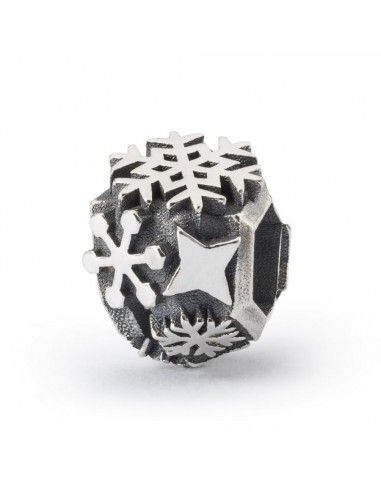 Beads TROLLBEADS  “Fiocchi di Neve” in argento 925 - TAGBE-20255