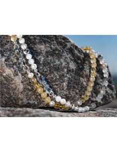 Collana TROLLBEADS   “Dream of Energy” in pietre preziose - TSTNE-00001