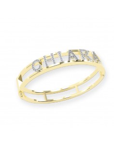 Bracciale Donna in argento 925 con nome componibile  -  BRCMB