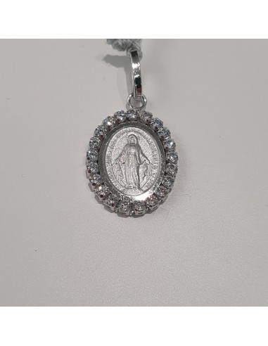 Madonnina Donna in oro bianco 750  -  482.MD73162