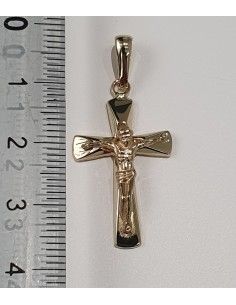 Croce Unisex in oro giallo 750  -  496.CR71240