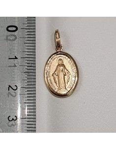 Madonnina Donna in oro giallo 750  -  486.MD83114