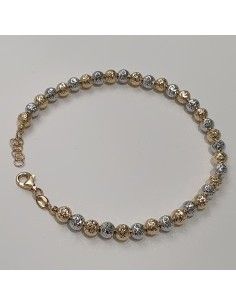 Bracciale Donna in oro giallo e bianco 750  -  460.BR53480