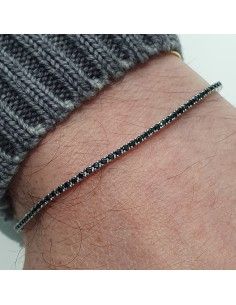 Bracciale Uomo in oro bianco 750  -  455.BR34568