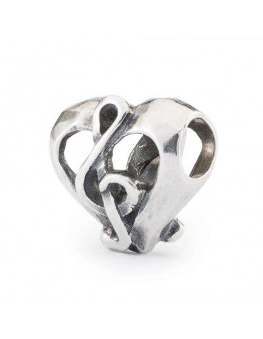 Beads TROLLBEADS  -  Canzone D’Amore  -  in Argento 925‰  -  TAGBE-10267