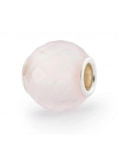 Beads TROLLBEADS   -   Quarzo Rosa Rotondo Sfaccettato   -   in pietra preziosa   -   TSTBE-00031
