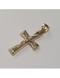Croce Unisex in oro giallo 750  -  473.CR37158