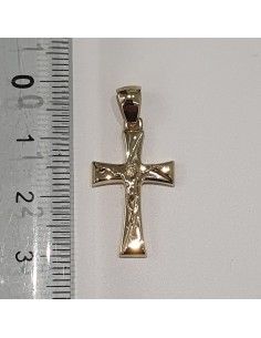 Croce Unisex in oro giallo 750  -  473.CR37158